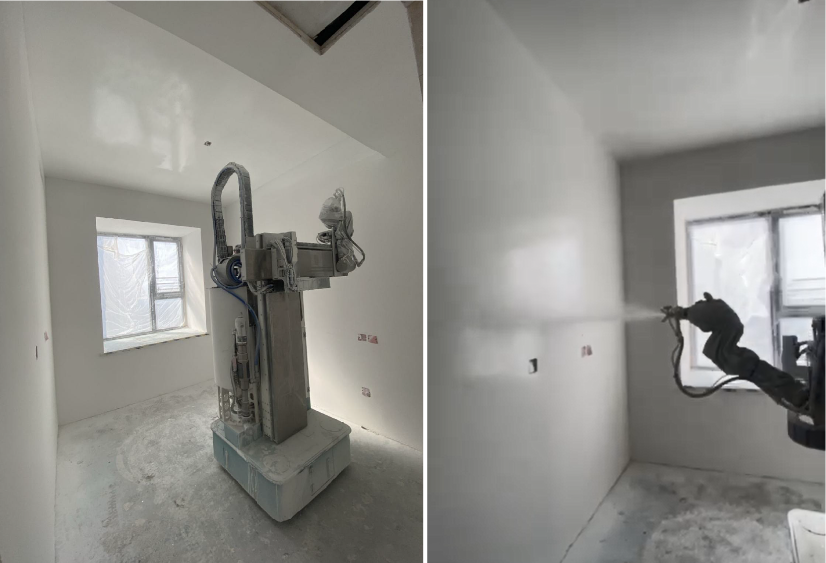 上海金山梧桐印象項目噴涂