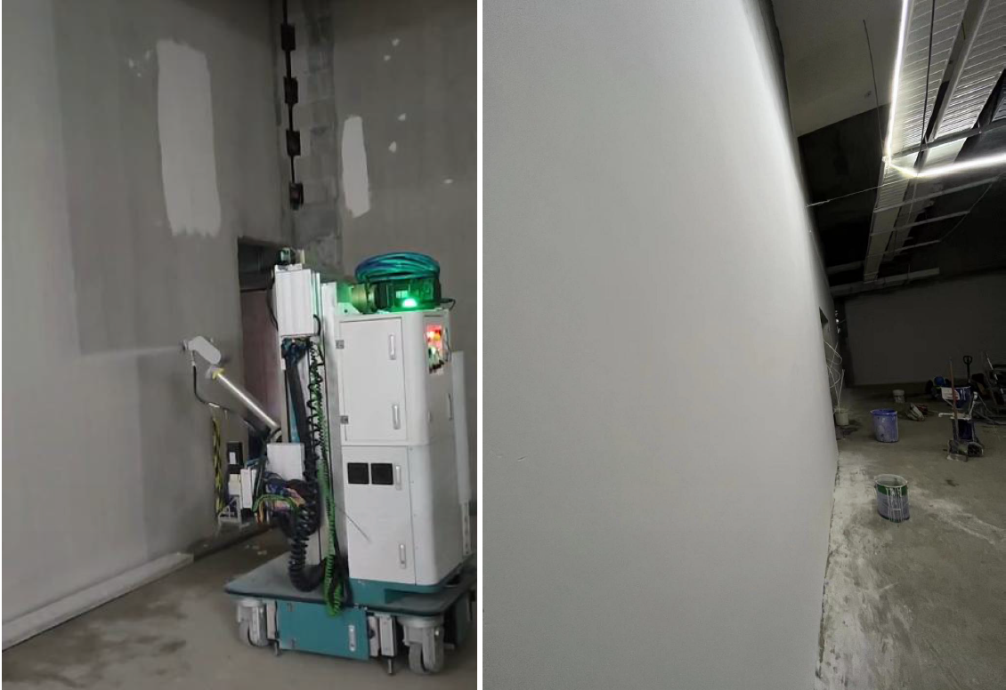 中建八局中國節能?上海首座項目噴涂