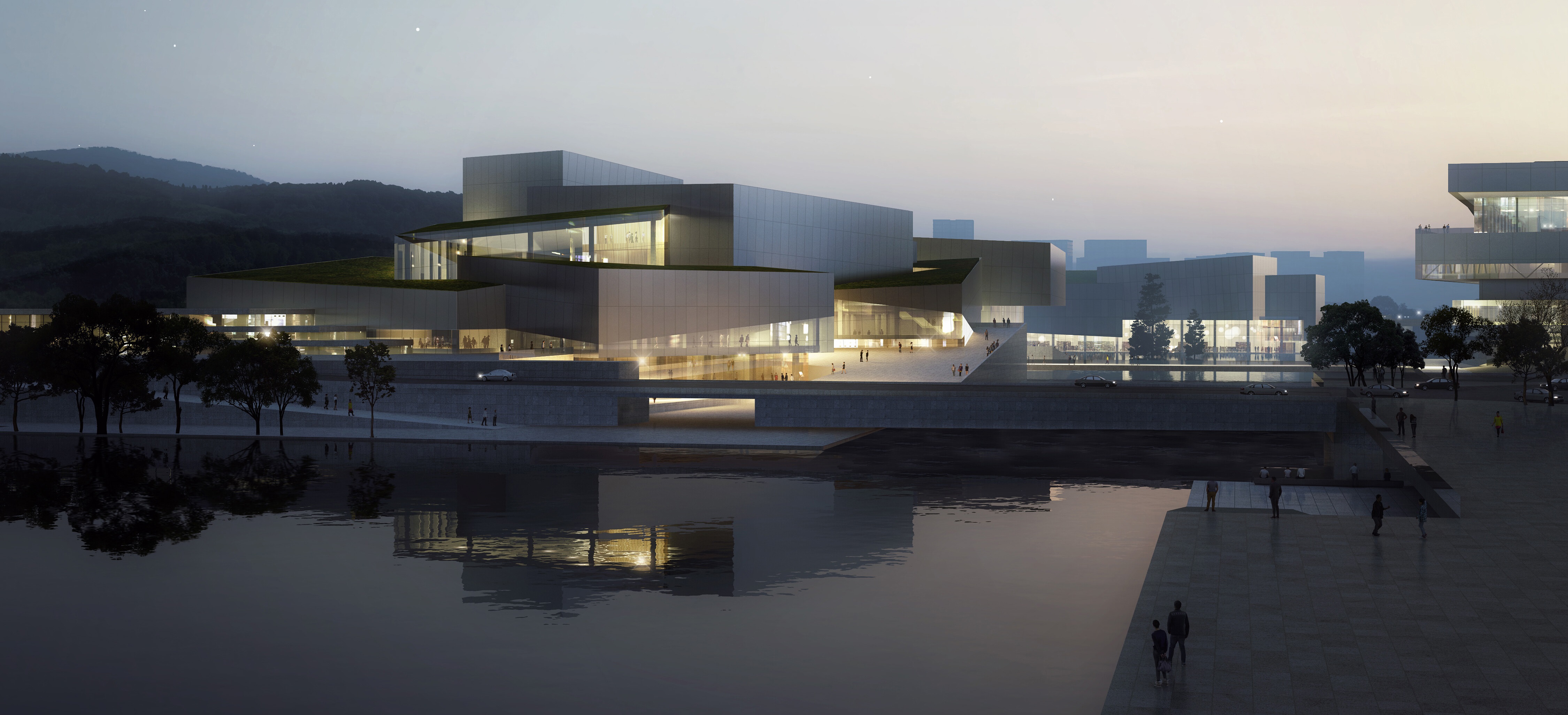 中建三局深圳龍華三館+科技館項(xiàng)目鋼筋加工