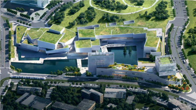 中建三局深圳龍華三館+科技館項(xiàng)目鋼筋加工