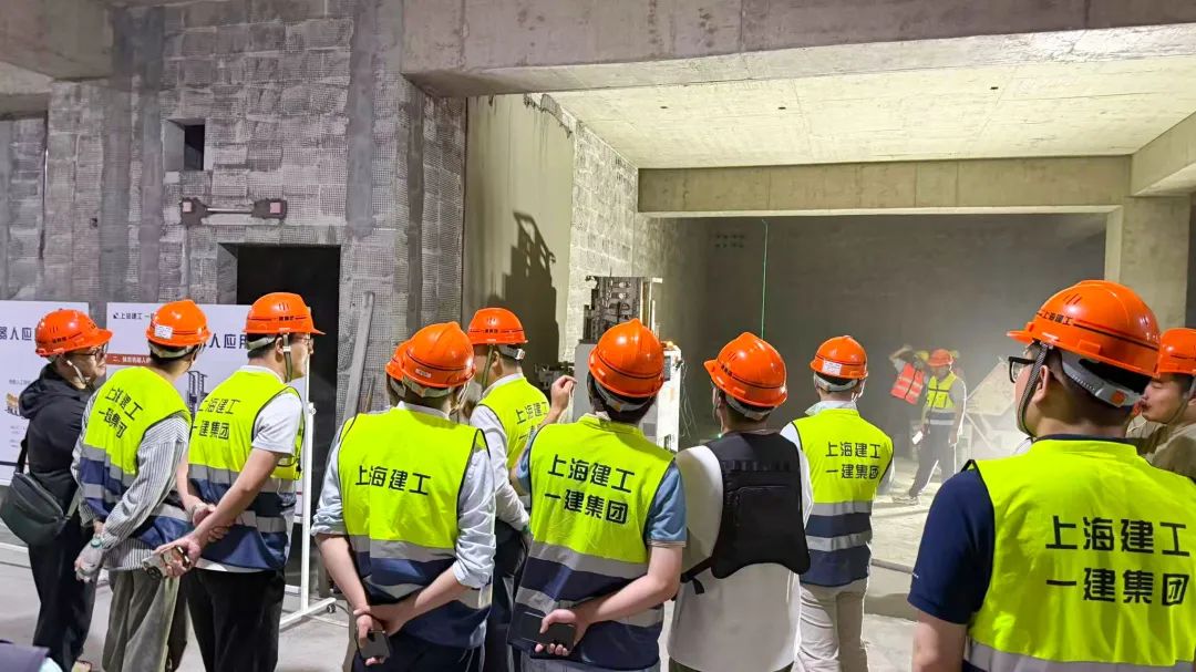 蔚建機器人“尖兵”集結，上海建工一建集團力推“內墻粉刷系列機器人”規模化應用(圖3)