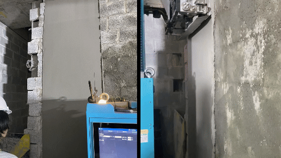 蔚建科技的抹灰機(jī)器人實(shí)用性怎么樣？