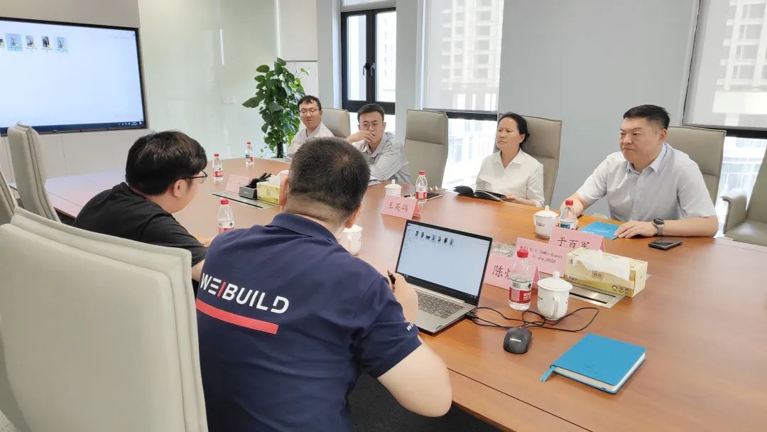 上海寶冶考察蔚建科技，共推智能建造與機器人施工(圖3)