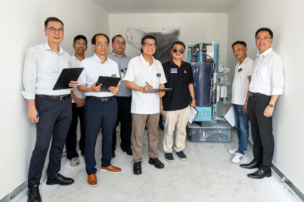 蔚建噴涂機器人亮相首屆粵港澳建筑機器人大賽(圖4)