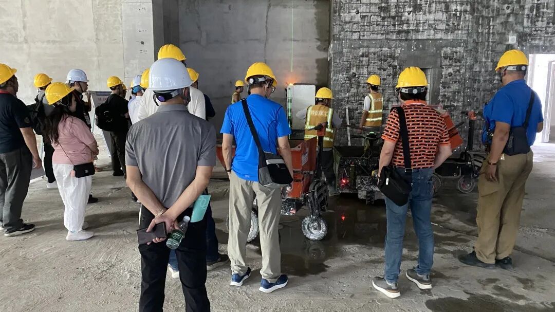 臺灣省營建代表團赴蔚建科技建筑機器人項目考察(圖2)