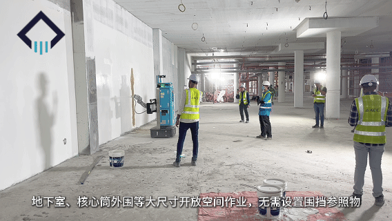 Wei Jian high-wall spray painting robot, empowering intelligent upgrade of large space spray painting(圖2)
